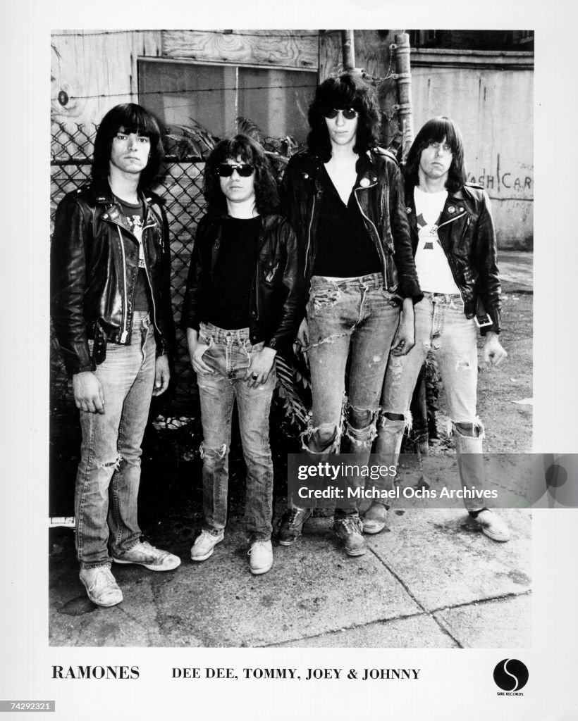 The Ramones 'Rocket To Russia' Portrait Session