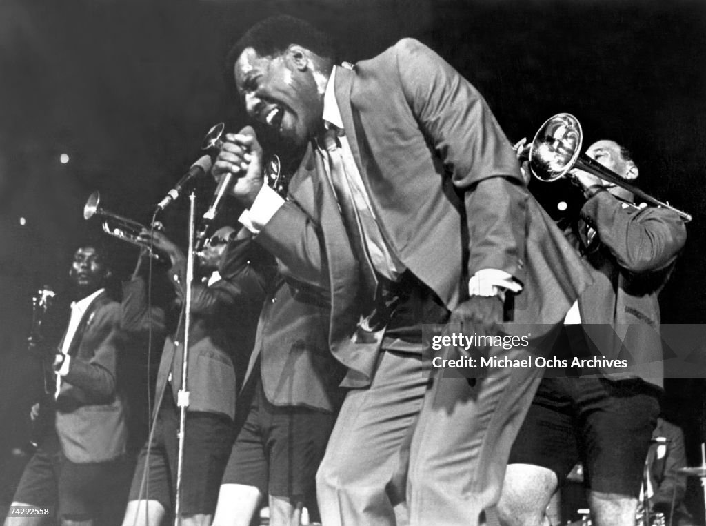 Otis Redding Performs