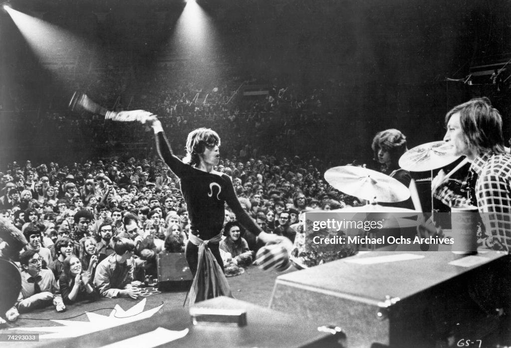 Rolling Stones Performing At Assembly Hall