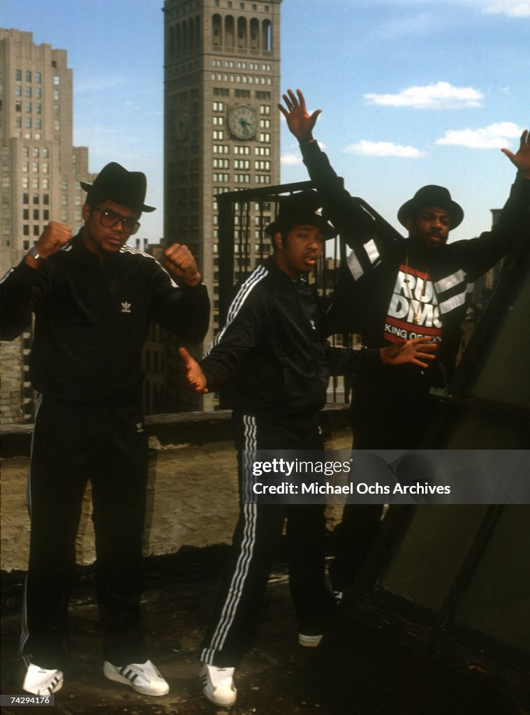 Run DMC Portrait Session In NY