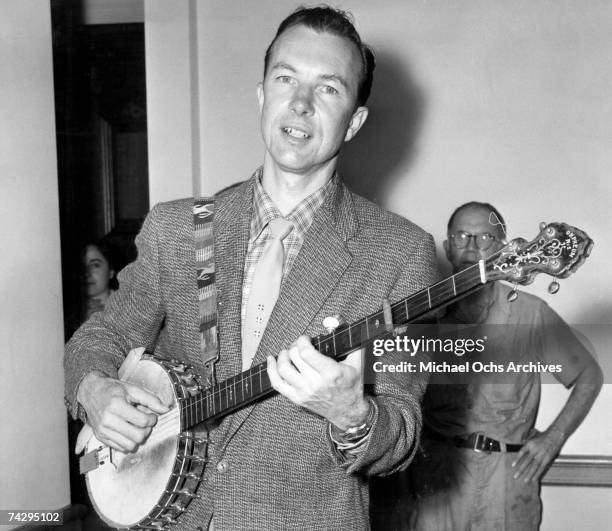 Photo of Pete Seeger Photo by Michael Ochs Archives/Getty Images