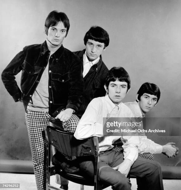 The British rock group "The Small Faces" poses for a portrait in 1967. Steve Marriott, Kenney Jones, Ronnie Lane, Ian McLagan.