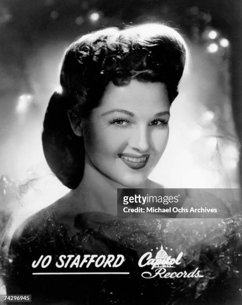 Photo of Jo Stafford Photo by Michael Ochs Archives/Getty Images