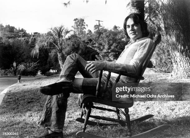 Songwriter Jimmy Webb poses for a portrait in circa 1972.