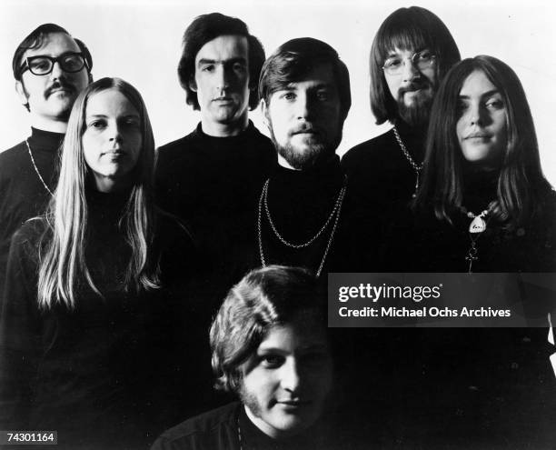 Folk rock band Wind in the Willows pose for a Capitol Records publicity still in 1968.