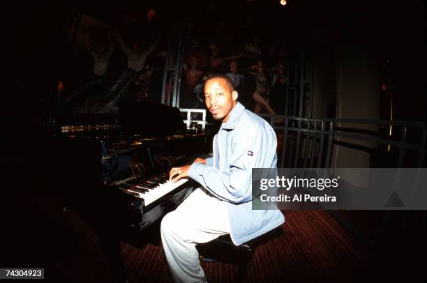 Rapper and Producer Warren G appears in a portrait taken on June 10, 1997 in New York City.