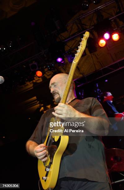 Dave Mason and his full band perform on March 8, 2003 in New York City.