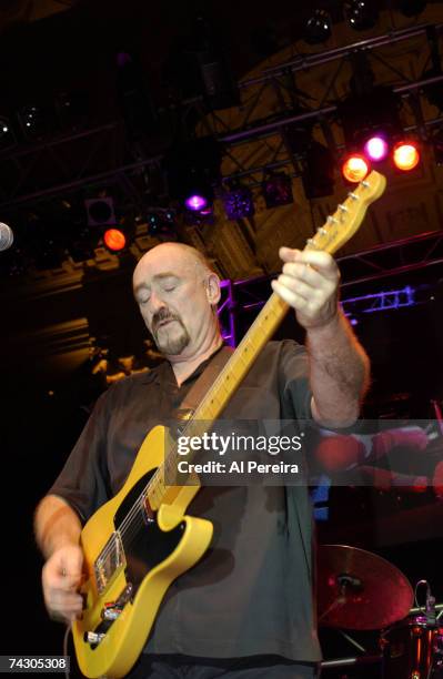 Dave Mason and his full band perform on March 8, 2003 in New York City.