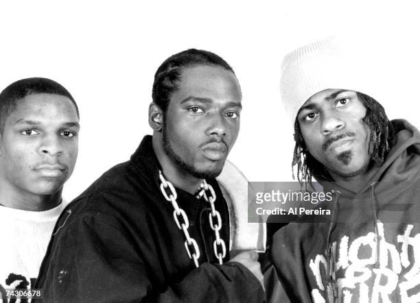 Naughty by Nature in circa 1990.