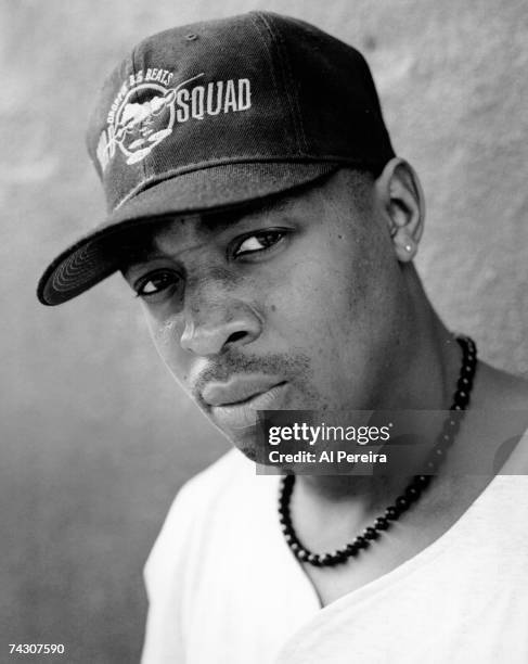 Chuck D of the rap group "Public Enemy" poses for a portrait in circa 1988 in New York, New York.