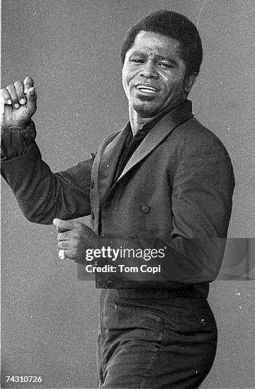 Godfather of soul James Brown performs onstage at the Newport Jazz Festival on July 6, 1969 in Newport, Rhode Island.