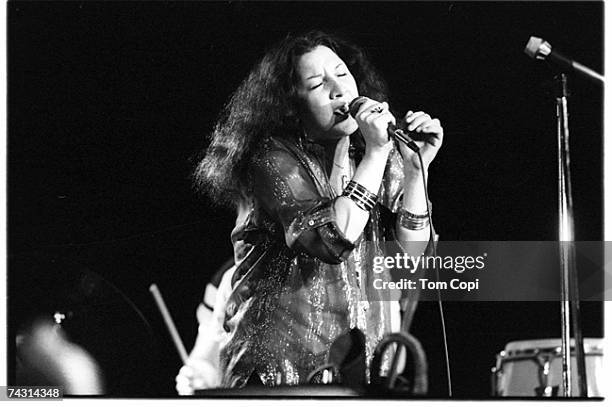 Photo of Flora Purim Photo by Tom Copi/Michael Ochs Archives/Getty Images