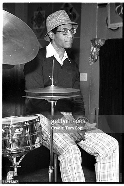 Jazz drummer Max Roach appears at the White House in July 1978 Washington, D.C.