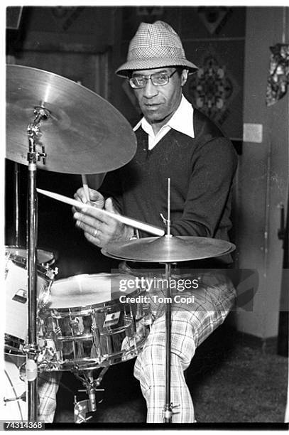 Jazz drummer Max Roach appears at the White House in July 1978 Washington, D.C.