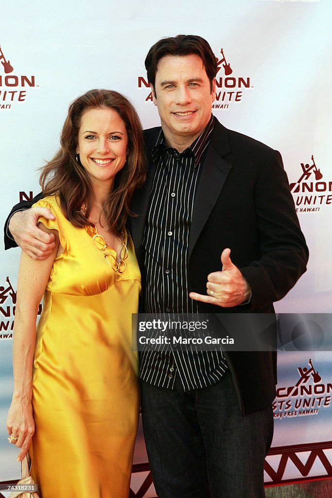 John Travolta And Kelly Preston Host Fund-raiser For Narconon Hawaii