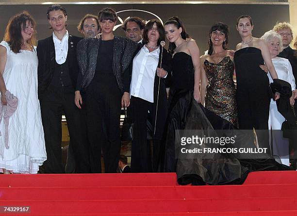 Belgian actress Yolande Moreau, French actor Fu'ad Ait Aattou, Italian actress Asia Argento, French producer Jean-Francois Lepetit, French director...
