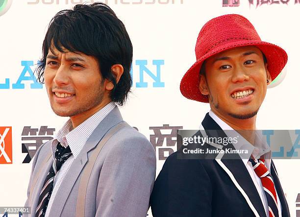 Chemistry arrive at the MTV Video Music Awards Japan 2007 at the Saitama Super Arena on May 26, 2007 in Saitama, Japan.