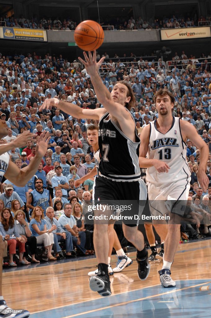 San Antonio Spurs v Utah Jazz, Game 4