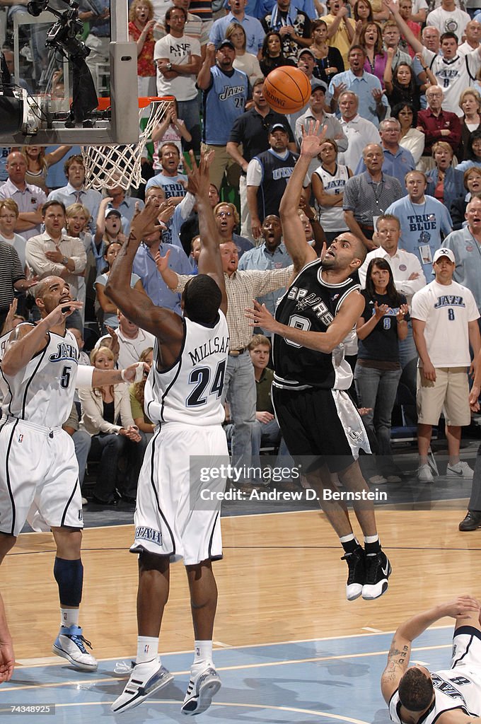 San Antonio Spurs v Utah Jazz, Game 4