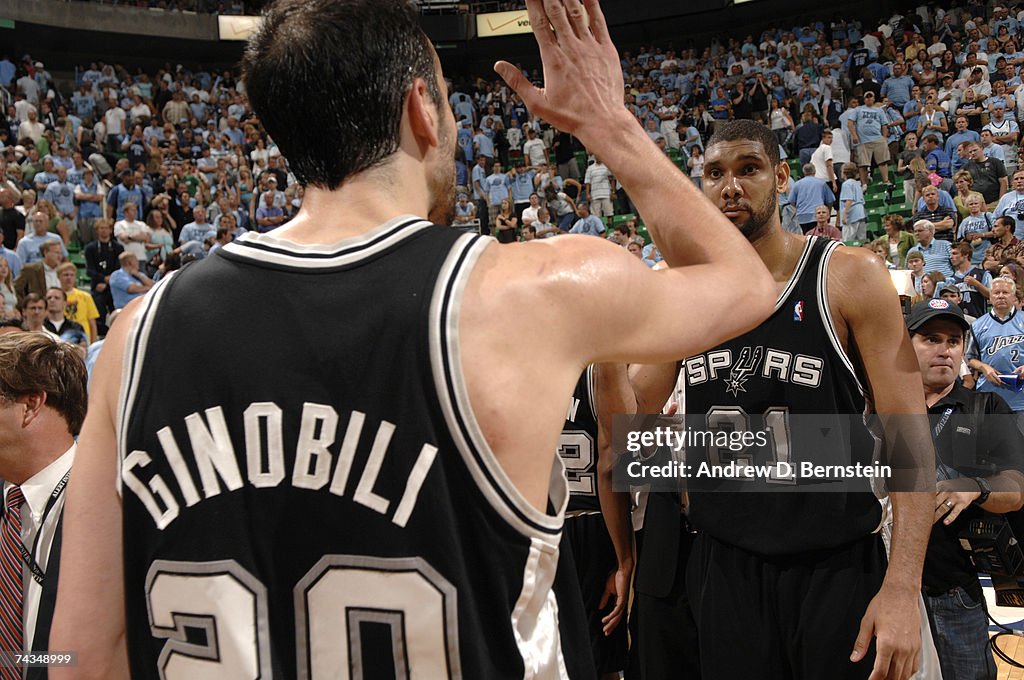 San Antonio Spurs v Utah Jazz, Game 4