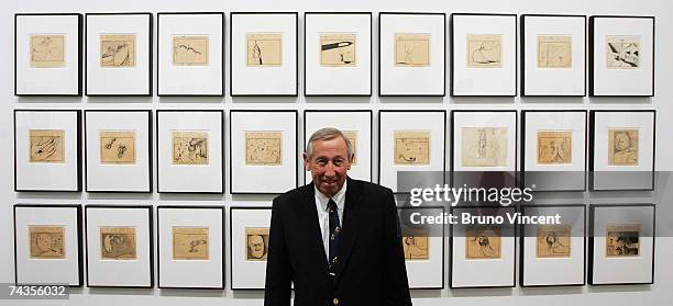 Former Senior Executive for The Walt Disney Company Roy Disney poses for a photograph at the Dali & Film exhibition at the Tate Modern on May 30,...