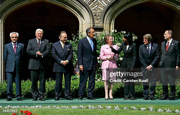 Commissioner for External Relations and Neighbourhood Policy Benita Ferrero-Waldner, Canadian Foreign Minister Peter Gordon MacKay, Italian Foreign...