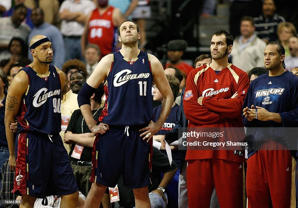 Cleveland Cavaliers v Detroit Pistons, Game 1