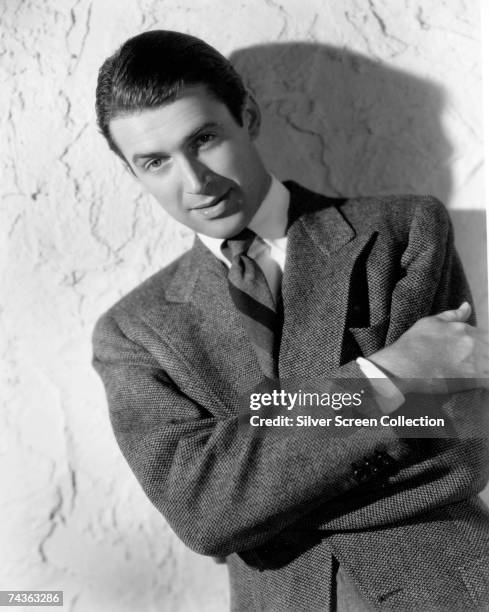 American actor James Stewart , circa 1940.