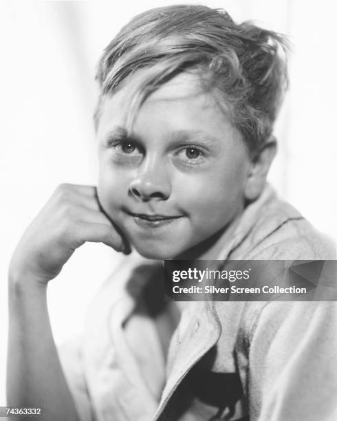 American actor Mickey Rooney as a child, circa 1930.