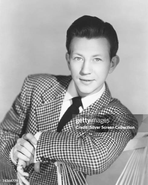 American actor, singer and dancer Donald O'Connor , circa 1950.