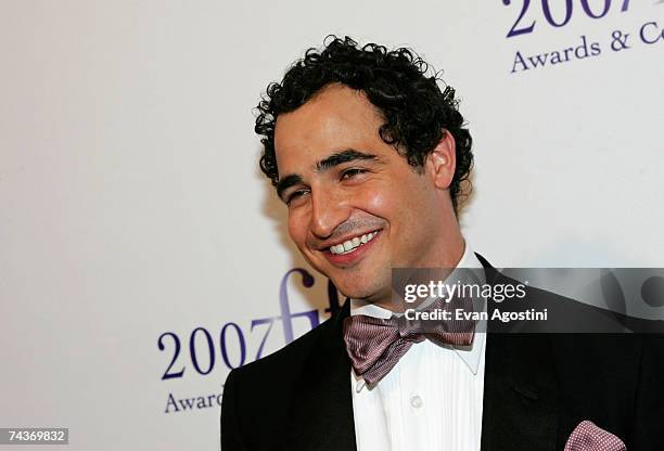 Designer Zac Posen attends the Fragrance Foundation's 35th Annual FiFi Awards at the World Financial Center on May 31, 2007 in New York City.