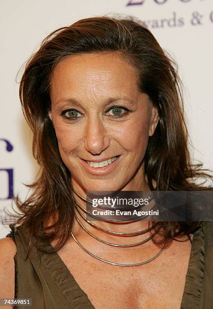 Designer Donna Karan attends the Fragrance Foundation's 35th Annual FiFi Awards at the World Financial Center on May 31, 2007 in New York City.