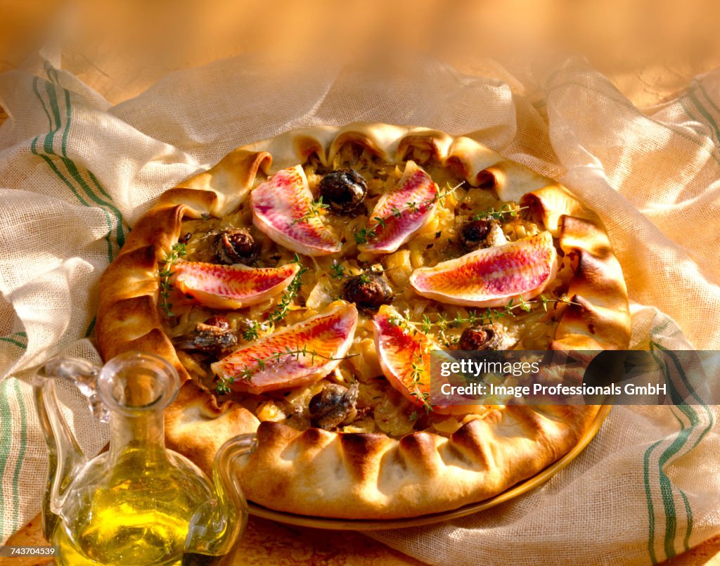 Red mullet Pissaladière