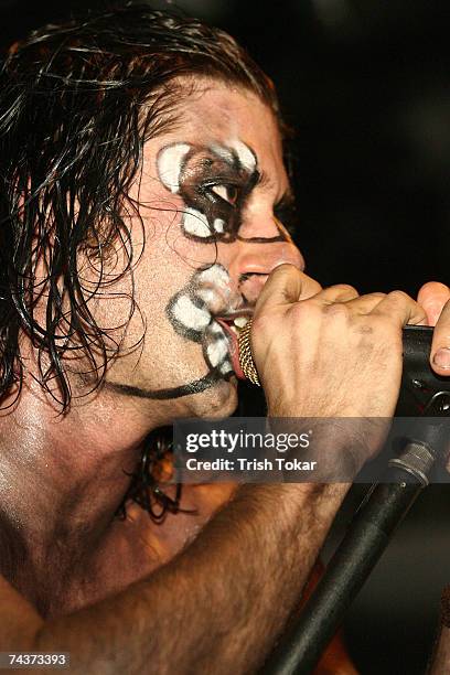 Wes Borland of Black Light Burns performs at the Vanguard on May 31, 2007 in Hollywood, California.