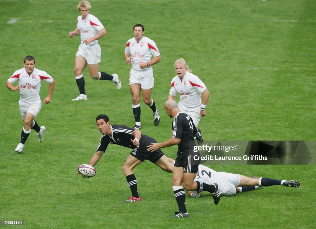 IRB Edinburgh Sevens - England v New Zealand