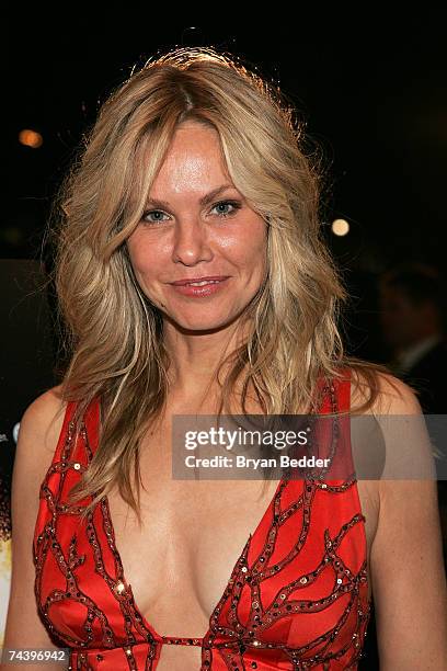 Actress Andrea Roth attends the after party for the premiere of "Rescue Me" on June 4, 2007 in New York City.