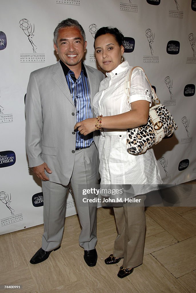 Cesar Millan and Ilusion Wilson Millan attend the The Academy of