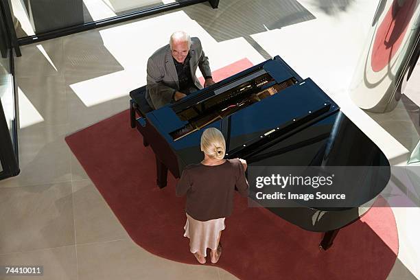 Grand Piano Top View Photos and Premium High Res Pictures - Getty Images