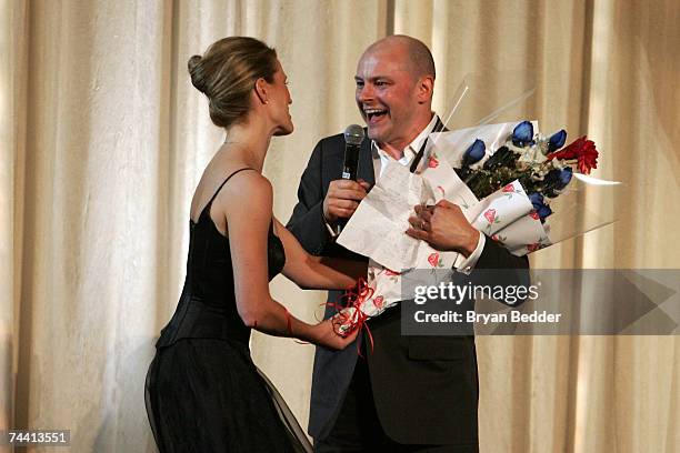 Personality Rob Corddry hosts the 11th Annual Webby Awards at Chipriani Wall Street on June 5, 2007 in New York City.