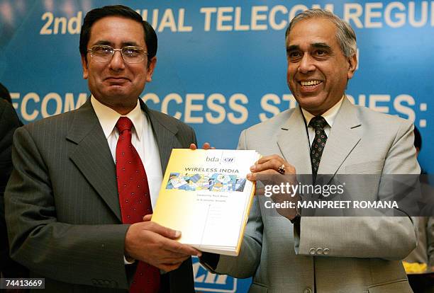 Ds Mathur Telecom Regulatory Authority Of India Photos and Premium High Res ...