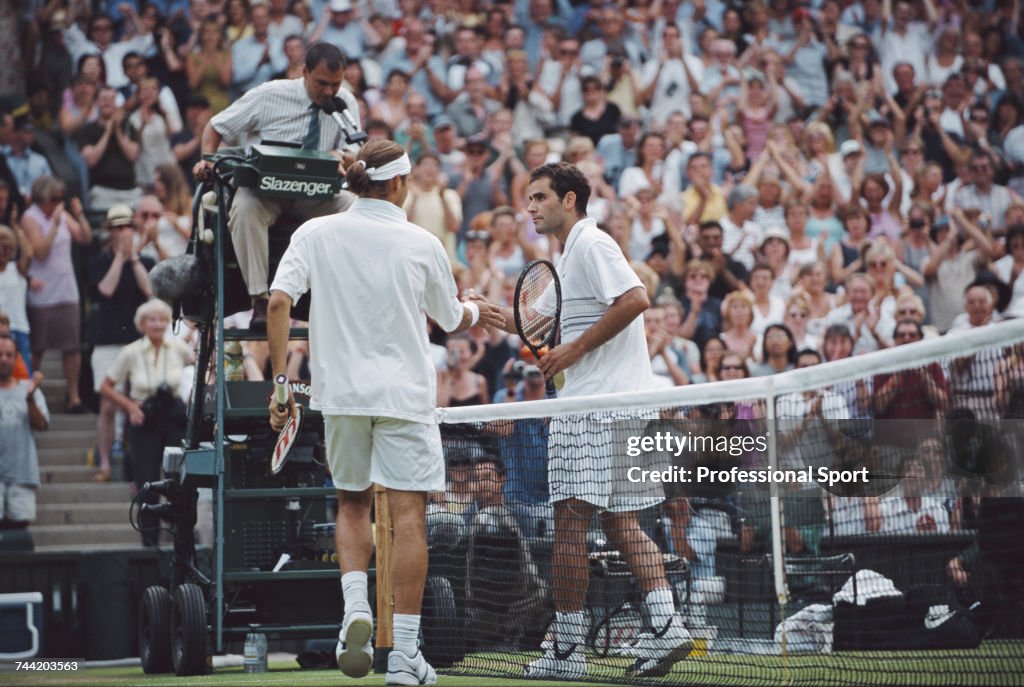 Roger Federer At 2001 Wimbledon Championships