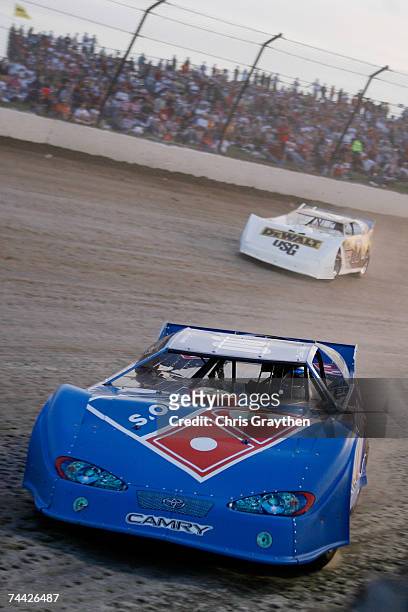 David Reutimann drives the during the Nextel Prelude to the Dream on June 6, 2007 at Eldora Speedway in New Weston, Ohio.