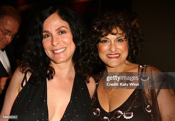 Roberta Pacino and Rosemary Pacino attend the pre-show cocktail reception during the 35th AFI Life Achievement Award tribute to Al Pacino held at the...