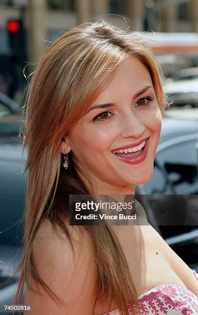 Actress Rachael Leigh Cook attends the premiere of the Warner Bros. Film "Nancy Drew" on June 9, 2007 at the Grauman's Chinese Theatre in Hollywood,...