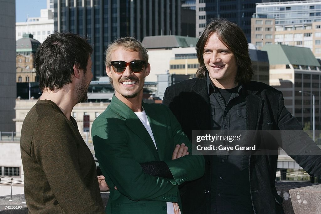 Powder Singer Jon Coghill of Australian Rock Band Powderfinger, lead Singer of ...