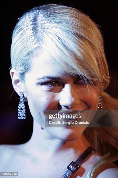 Australian actress Rachael Taylor attends the special event celebrity screening of the new film "Transformers" at Hoyts Entertainment Quarter, Moore...