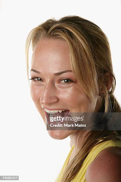 Actress Chauntae Davies from the film "Have Love, Will Travel" poses for a portrait during the 2007 CineVegas film festival on June 11, 2007 at the...