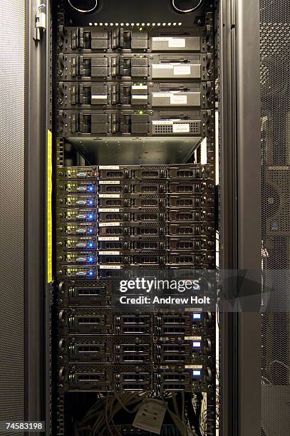 Tech Machine In Server Rack Computer Server Equipment In Rack High-Res Stock Photo - Getty Images