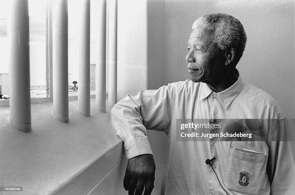 Mandela Back On Robben Island