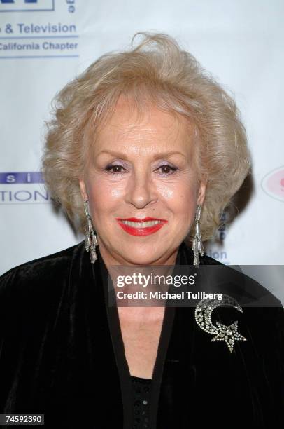 Actress Doris Roberts attends the 51st Annual Genii Awards, presented by the 'Southern California Chapter of American Women in Radio and Television'...